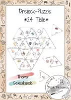 Vorschau - Arbeitsblätter - Sexualkunde - Spiel - Dreieck Puzzle - Domino - Deckblatt