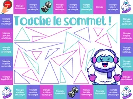 Aperçu - Jeux - Touche le sommet - Les triangles - Page 2