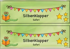 Vorschau - Spiele - Silbenklapper Safari - Leselernprozess - Seite 2
