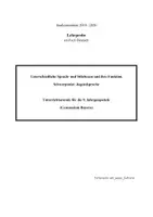 Vorschau - Stundenentwürfe - Jugendsprache_Deutsch_9.Klasse_Bayern - Deckblatt