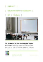 Vorschau - Unterrichtsreihen - DaZ-Kurs A1.1-02 Im Kurs/ Wortschatz Kursraum/ Farben - Deckblatt
