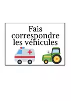 Aperçu - Feuilles d'exercices - Mes activités sur les véhicules (éduc. spécialisée) - Page 1