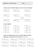 Vorschau - Arbeitsblätter - Schriftliche Multiplikation - Mit und ohne Überschreitung I ZR 1000 #silvesterknaller23 - Seite 3