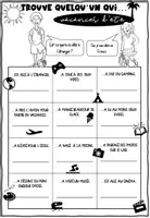 Vorschau - Arbeitsblätter - FREEBIE Französisch: Trouve quelqu'un qui (Vacances d'été) - Deckblatt
