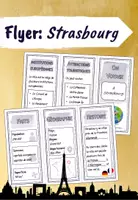Vorschau - Arbeitsblätter - Flyer - On voyage à Strasbourg - Seite 1