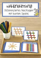 Vorschau - Fördermaterial/Inklusion - Wahrnehmungsschulung Spatel - Deckblatt