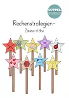 Vorschau - Bildkarten - Rechentricks Zauberstäbe - Klasse 1 und 2 - Deckblatt