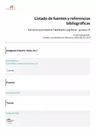Vista previa - Hojas de trabajo - Ejercicios para mejorar habilidades cognitivas - gnosias 19 - página 1