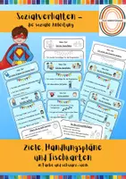 Vorschau - Fördermaterial/Inklusion - Sozialverhalten: Ziele, Handlungspläne und Anleitungen - Deckblatt
