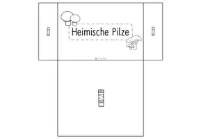 Vorschau - Arbeitsblätter - Pilze - Lapbook für die 2. Klasse - Seite 2
