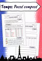 Vorschau - Arbeitsblätter - Les Temps: Le Passé composé - Seite 1