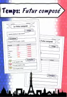 Vorschau - Arbeitsblätter - Les Temps: Le Futur composé - Seite 1