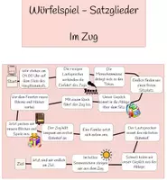 Vorschau - Spiele - Würfelspiel - Satzglieder - Im Zug - Seite 3