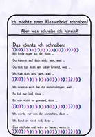 Vorschau - Poster - Schreibideen für den Klassenbriefkasten Schild - Deckblatt