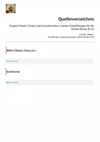 Vorschau - Arbeitsblätter - FREEBIE! Graphic Novels, Comics und Literaturcomics: Lektüre-Empfehlungen für die Schule (Klasse 8-11) - Seite 2