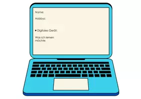 Vorschau - Arbeitsblätter - 6 Laptop-Steckbriefe für den Medien + Informatik-Unterricht - Seite 3