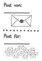 Vorschau - Arbeitsblätter - Klassenbriefkasten Schreibvorlage Brief - Lineatur Klasse 3 - Seite 3