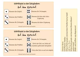 Vorschau - Spiele - Würfelspiel - Satzglieder - Auf dem Ponyhof - Seite 2