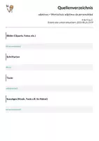 Vorschau - Arbeitsblätter - adjetivos + Wortschatz adjetivos de personalidad - Seite 1