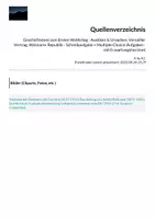 Vorschau - Arbeitsblätter - Geschichtstest zum Ersten Weltkrieg - Auslöser & Ursachen, Versailler Vertrag, Weimarer Republik - Schreibaufgabe + Multiple-Choice-Aufgaben - mit Erwartungshorizont - Seite 3