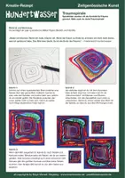 Vorschau - Stundenentwürfe - kinder.kunst.klasse - KREATIVREPORT - Hundertwasser - Traumspirale - Seite 2