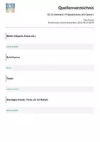 Vorschau - Arbeitsblätter - B2 Grammatik: Präpositionen mit Genitiv - Seite 3