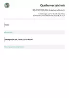 Vorschau - Arbeitsblätter - HOMESCHOOLING: Aufgaben in Deutsch - Seite 1