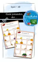 Vorschau - Spiele - Finde jemanden, der ... - Materialpaket zu verschiedenen Anlässen - Seite 1