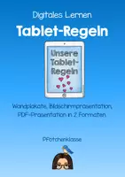 Vorschau - Poster - Tabletregeln - Plakate und Bildschirmpräsentationen - Deckblatt