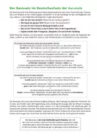 Vorschau - Arbeitsblätter - Der Basissatz - eine zentrale Schreibtechnik (Kursstufe) - Seite 1