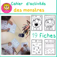 Aperçu - Feuilles d'exercices - Cahier d'activités des Monstres - Page 2
