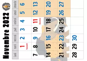 Aperçu - Affichage - calendrier 2022/2023 thème voyage dans le temps - Page 3