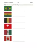 Vorschau - Arbeitsblätter - Fußball WM 2022 Teams - Arbeitsblätter - Seite 1