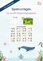 Vorschau - Spiele - Spielvorlagen "Tierische Freunde" für Kita und Vorschule - Deckblatt