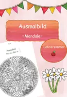 Vorschau - Mal- und Bastelvorlagen - Ausmalbild: Mandala 33, Stillarbeit - Deckblatt