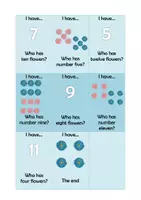 Vorschau - Spiele - I have who has Lesespiel numbers 1 - 12, numbers 1 - 20, numbers 1 - 100 - Seite 2
