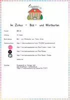 Vorschau - Bildkarten - Im Zirkus - Bild- und Wortkarten (DaZ) - Seite 1