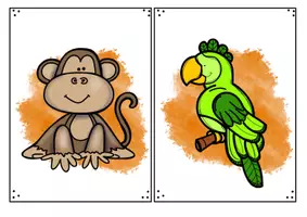 Vorschau - Bildkarten - Im Zirkus - Bild- und Wortkarten (DaZ) - Seite 2