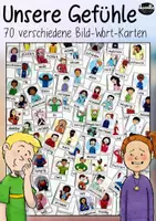 Vorschau - Poster - Unsere Gefühle - Bild-Wort-Karten / Flashcards / Bildkarten - Seite 1