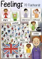 Vorschau - Fördermaterial/Inklusion - Feelings / Emotions - 70 Flashcards Englischunterricht - Deckblatt