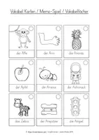Vorschau - Arbeitsblätter - Arbeitsblätter zum Buchstaben Aa in Druckschrift für den Schreiblehrgang - Seite 1