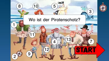 Vorschau - Arbeitsblätter - Interaktive Lesespurgeschichte Piraten - Seite 3