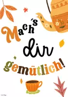 Vorschau - Poster - Herbst Deko für Klassenraum I Halloween Dekoration I herbstliche Wandbilder - Seite 1