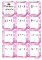 Vorschau - Spiele - Spiel - Rechenkönigin & Rechenkönig - Additionen ZR 100 - Seite 1