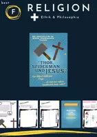 Vorschau - Stundenentwürfe - Fragestellung zu bekannten Figuren: Thor, Spiderman und Jesus (Mythologie VS Christentum) - Deckblatt