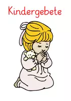 Vorschau - Arbeitsblätter - Kindergebete für Religion / Ritual - Deckblatt