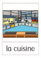 Vista previa - Decoración del aula - au restaurant - tarjetas con imágenes Francés - página 2