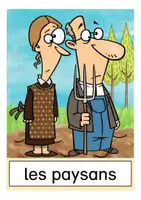 Vista previa - Decoración del aula - á la ferme français tarjetas con imágenes Francés (en el campo / animales) - página 1