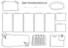 Vorschau - Arbeitsblätter - Materialpaket Schulanfang XXL 🎒✏️ perfekt für die ersten Schultage! 🌈✏️ - Seite 2