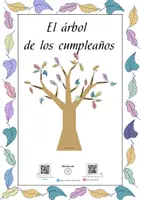 Vista previa - Decoración del aula - EL ARBOL DE LOS CUMPLES - Portada